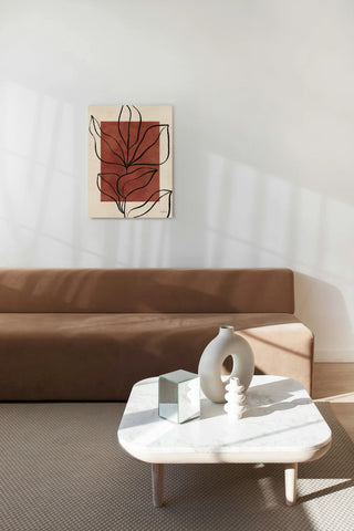 Color Block Balance II Hot Sauce Print