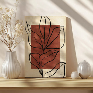 Color Block Balance II Hot Sauce Print