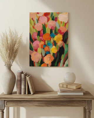 Vivid Flowerbed I Print