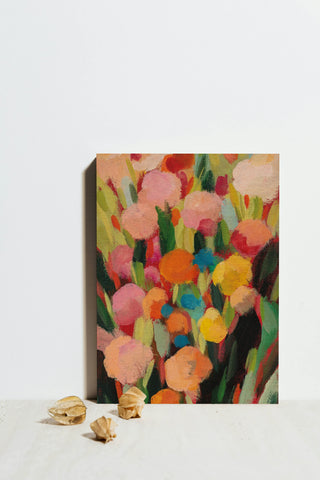Vivid Flowerbed I Print