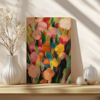 Vivid Flowerbed I Print