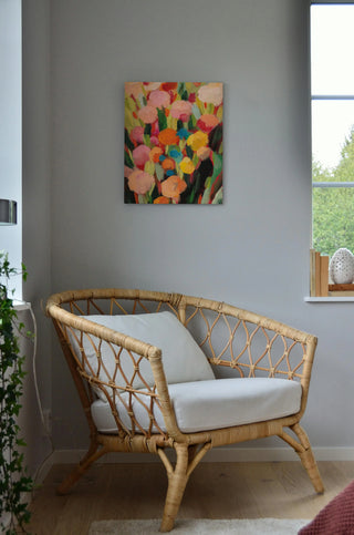 Vivid Flowerbed I Print