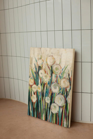 Sprinkled White Flowers I Print