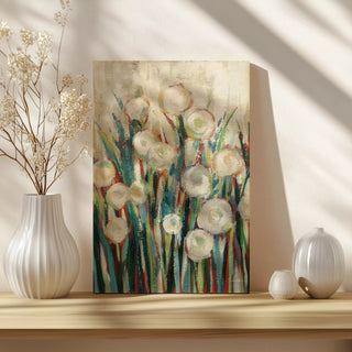 Sprinkled White Flowers I Print