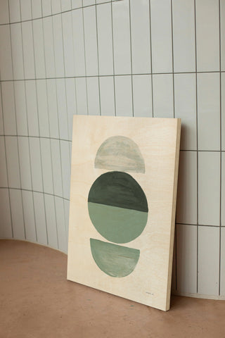 In Between I Eucalyptus Print