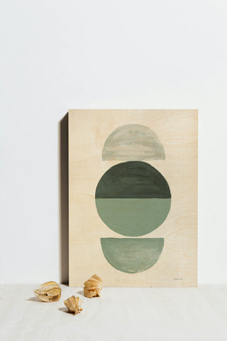In Between I Eucalyptus Print