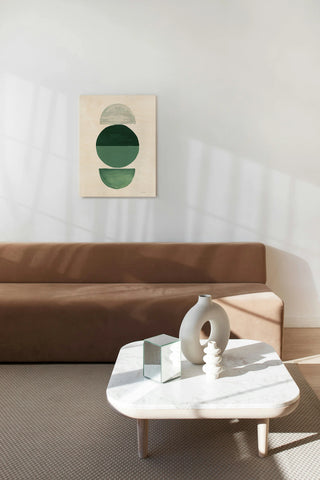 In Between I Green Print