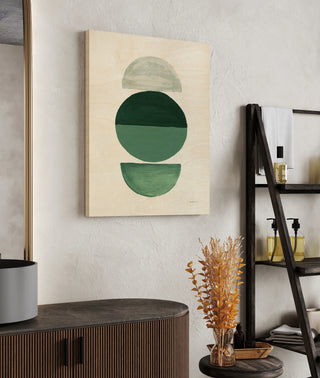 In Between I Green Print
