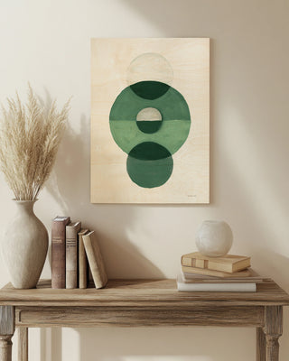 In Between II Green Print