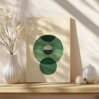 In Between II Green Print