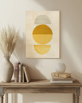 In Between I Yellow Print