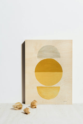 In Between I Yellow Print