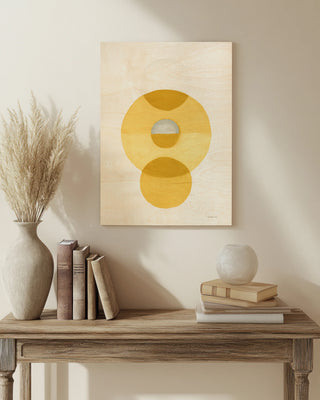 In Between II Yellow Print
