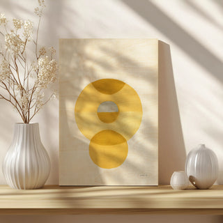 In Between II Yellow Print