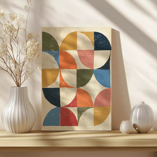 Colorful Night Sky I Retro Print