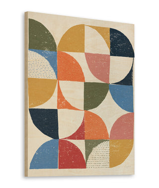 Colorful Night Sky I Retro Print