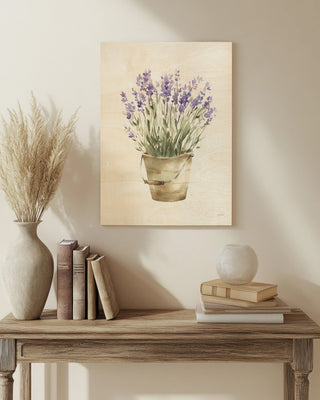 Potted Lavender Print