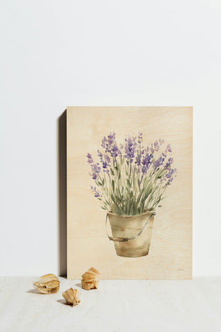Potted Lavender Print