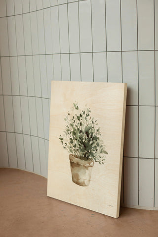 Potted Herbs Print