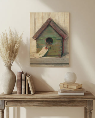 Birdhouse Print