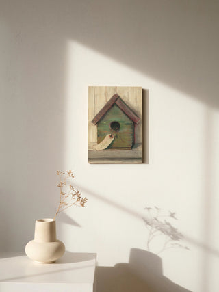 Birdhouse Print