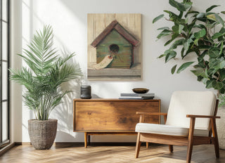Birdhouse Print