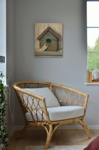 Birdhouse Print