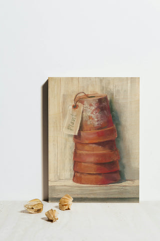 Terracotta Pots Print