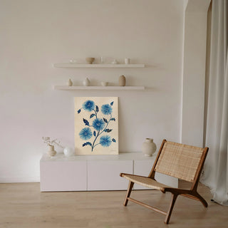 Borrowed and Blue I Print