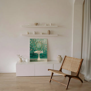 Chinoiserie Bath I Print