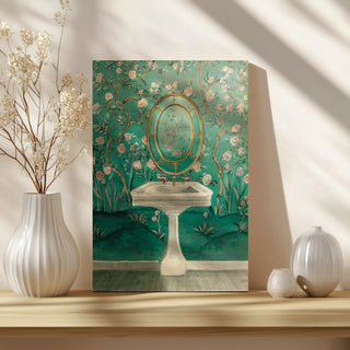 Chinoiserie Bath I Print