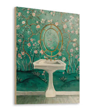Chinoiserie Bath I Print
