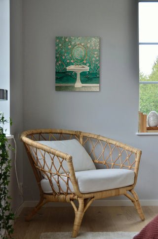 Chinoiserie Bath I Print