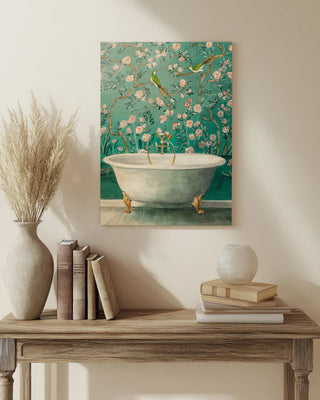 Chinoiserie Bath II Print
