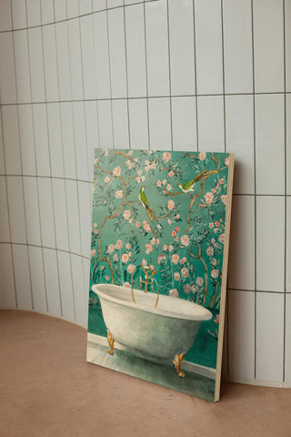 Chinoiserie Bath II Print