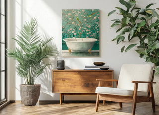 Chinoiserie Bath II Print