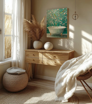 Chinoiserie Bath II Print