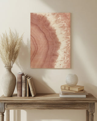 Agate Geode II Blush Print