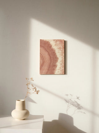 Agate Geode II Blush Print