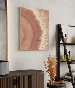 Agate Geode II Blush Print