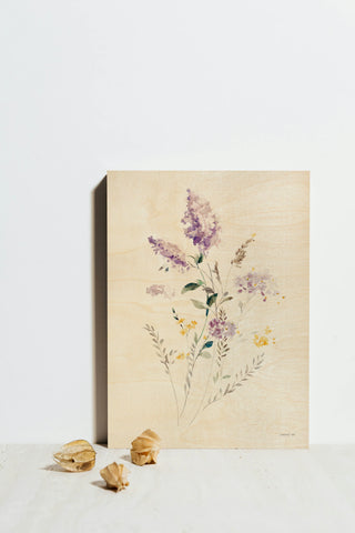 Lilac Season II Pastel Print