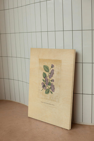 Textbook Floral Pastel Print
