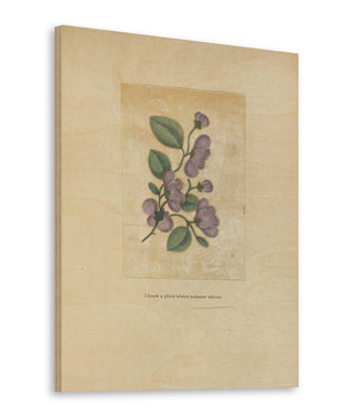 Textbook Floral Pastel Print