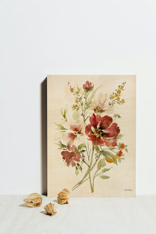 Autumn Flowers II Print