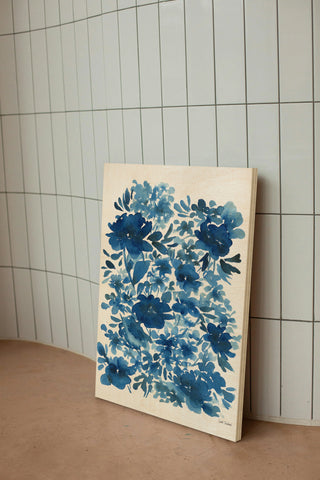 Blue Floral Print