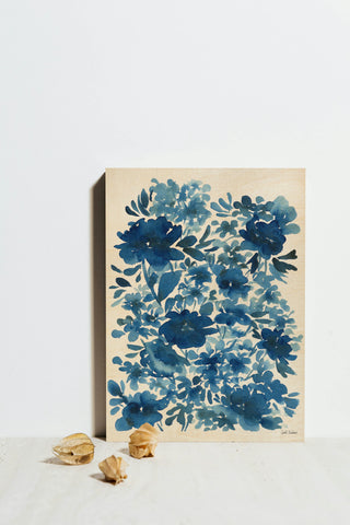 Blue Floral Print
