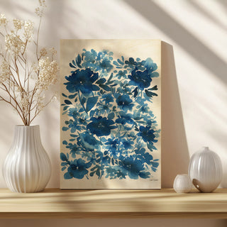 Blue Floral Print
