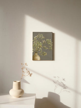 Potted Leaves I Dark Print