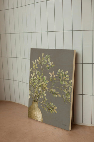 Potted Leaves I Dark Print