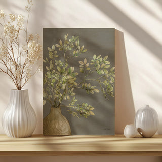 Potted Leaves I Dark Print